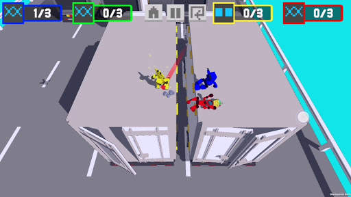Robot Battle 1234 player offline mutliplayer game screenshot 2