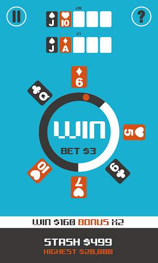 Pop Blackjack 21 - Lock And Load Your Cards! screenshot 8