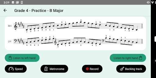 ABRSM Piano Scales Trainer screenshot 3