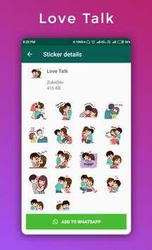 Love & Romantic Stickers For Whatsapp - WAStickers screenshot 6