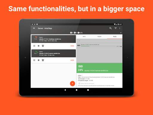 Aria2App (open source) screenshot 8