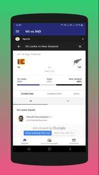 CricWay-Cricket Live Score, Commentary & Team News screenshot 2