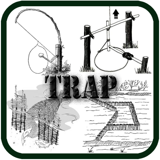 Animal and fish traps icon