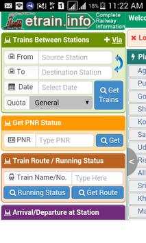 Railway Status  -  all india train status screenshot 1