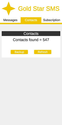 Gold Star SMS screenshot 3