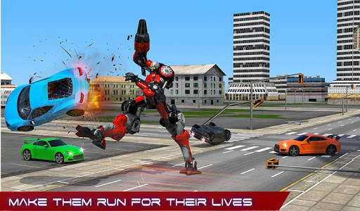 Limo Robot Transformation: Transform Robot Games screenshot 10