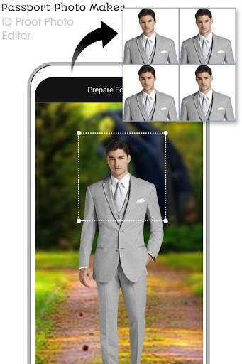 Passport Size Photo Maker with Background Changer 7 تصوير الشاشة