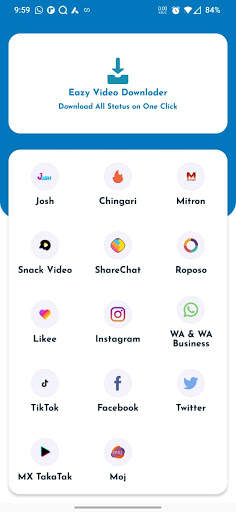 Eazy Downloader | Social Media Video Downloader screenshot 1