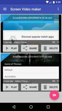Screen Video Maker screenshot 1