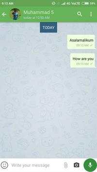 Shaheen Messenger screenshot 1
