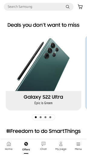 Samsung Shop screenshot 2