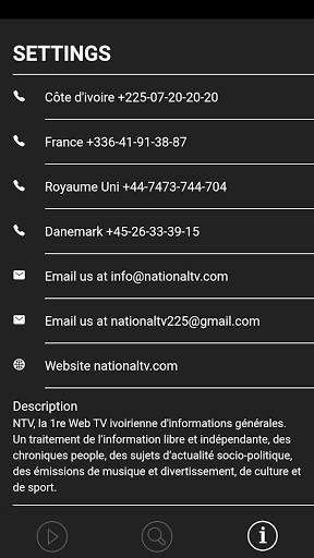 NATIONALE TV screenshot 4