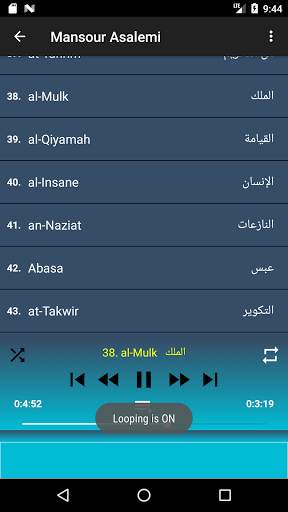 Mansour Al Salimi Quran MP3 & read Ayat offline screenshot 2