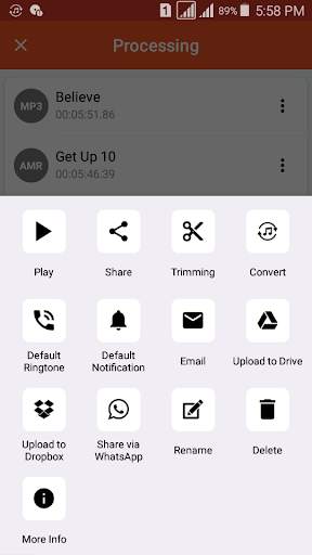 Audio Converter (MP3 AAC OPUS) screenshot 8