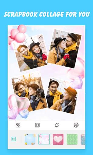Snap Photo Collage- photo layout, frame, scrapbook screenshot 2