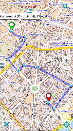 Map of Munich offline screenshot 5