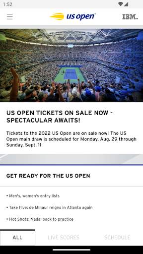 US Open Tennis Championships screenshot 2