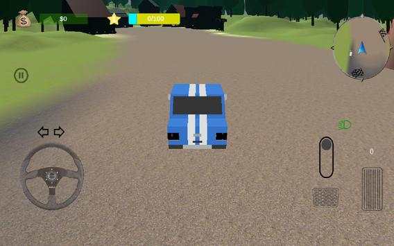 Cartoon Car : Race & Bus Driver Simulator screenshot 9