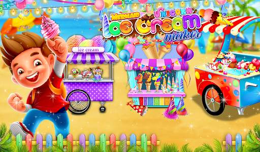 Ice Cream - Frozen Desserts Rainbow Unicorn screenshot 13