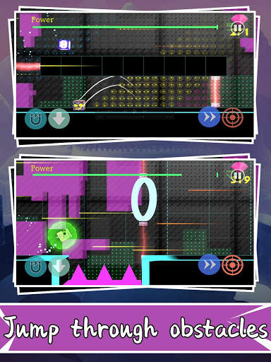 Crazy forward-funny click square jump combat game screenshot 6