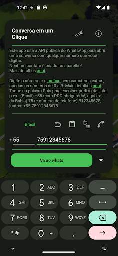 Conversa em um Clique screenshot 3