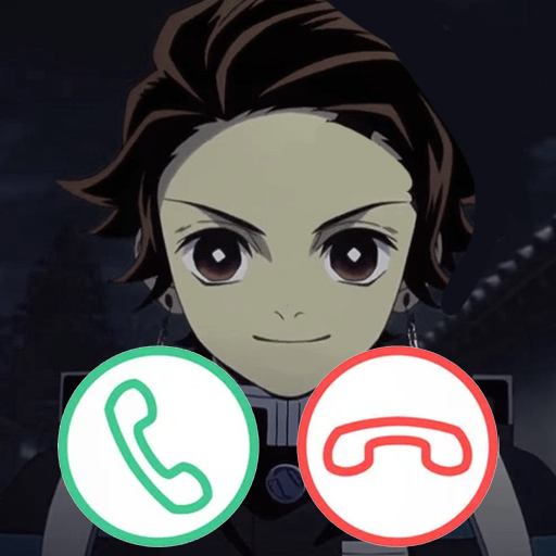 kimetsunoyaiba Fake Video Call icon
