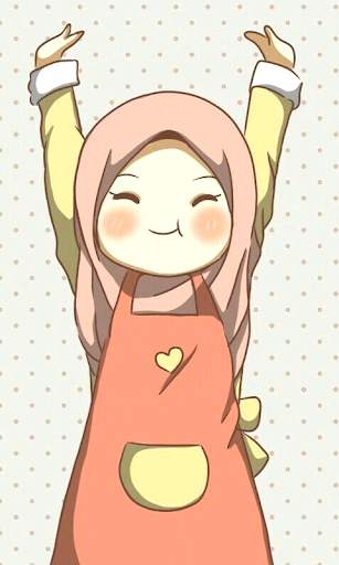 Hijab Cartoon Muslimah Wallpapers screenshot 24