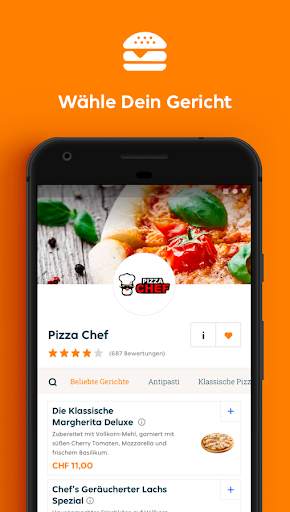 Just Eat Schweiz - Essen online bestellen screenshot 3