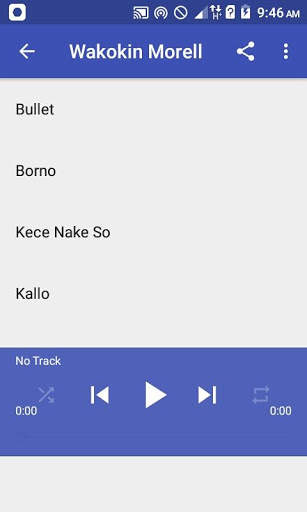 Morell Songs screenshot 2