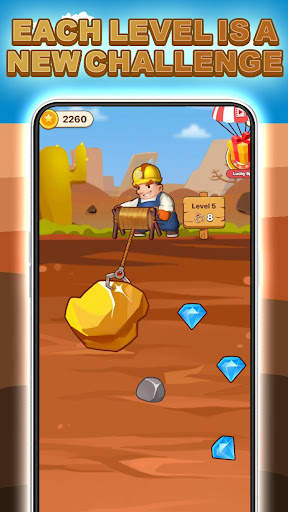 Funny Gold Miner screenshot 3