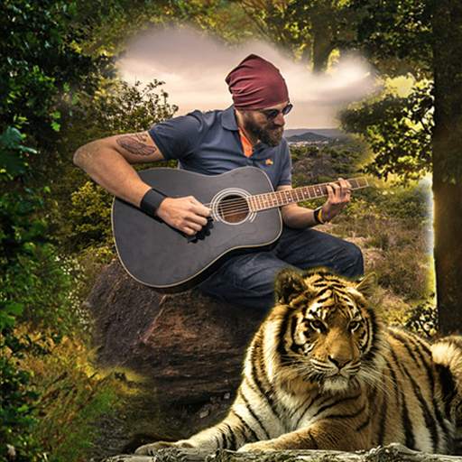 Wild Animal Photo Editor 4 تصوير الشاشة