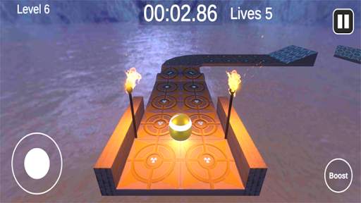 Rolling Ball 3D (Ballance in the sky) screenshot 1