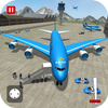 US Police Plane Flight Landing Driving Simulator icon