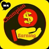 Champions Earning - Earn Daily Online icon
