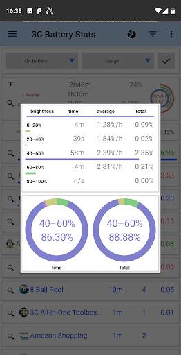 3C Legacy Battery Stats screenshot 3