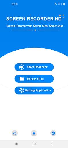 Screen Recorder HD - REC Video Record screenshot 1