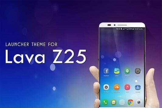 Launcher Theme for Lava Z25 screenshot 1