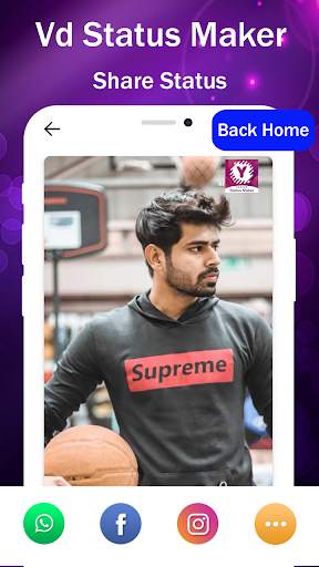Vd – Lyrical Video Status Maker With Music screenshot 6