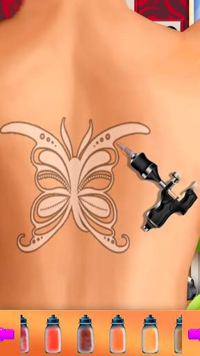 Sexy Tattoo Maker Girl - Ink Tattoo Drawing Games screenshot 2