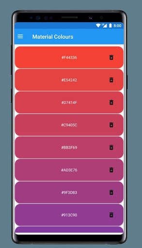 Material Colours screenshot 4