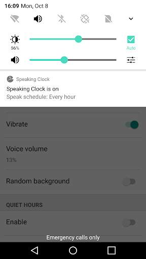 Speaking Clock - tell me the time 2 تصوير الشاشة