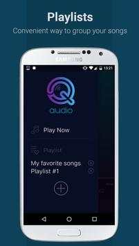 AudioQ - Audio Player new 2016 screenshot 2
