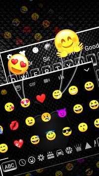 Cool Black Apple Keyboard Theme🍏 screenshot 2