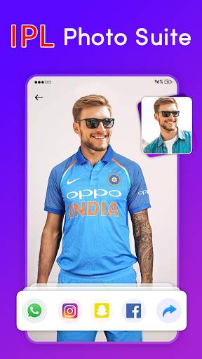 lPL Cricket Photo Suit screenshot 5