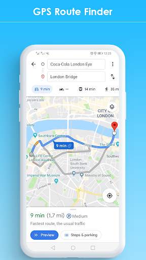GPS Route Finder Maps Navigate screenshot 7