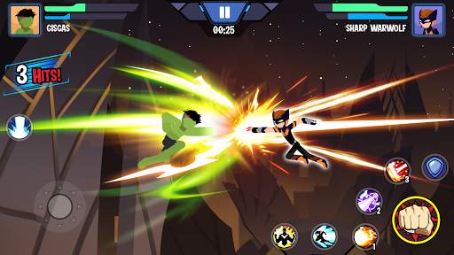 Stickman Superhero - Super Stick Heroes Fight screenshot 5