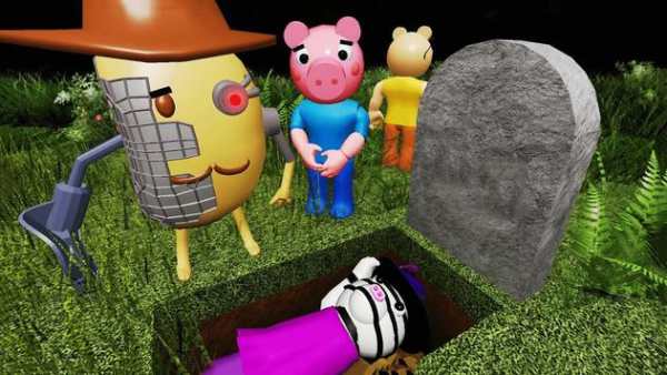 Piggy true ending roblx granny mod screenshot 2