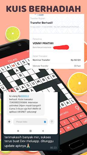 TTS Pintar - Teka Teki Silang screenshot 1