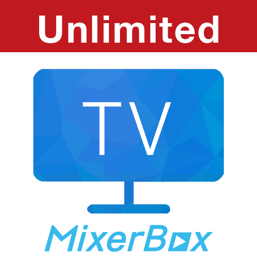 Unlimited TV Shows/Music App أيقونة