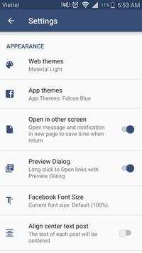 Fast for Facebook Lite screenshot 2